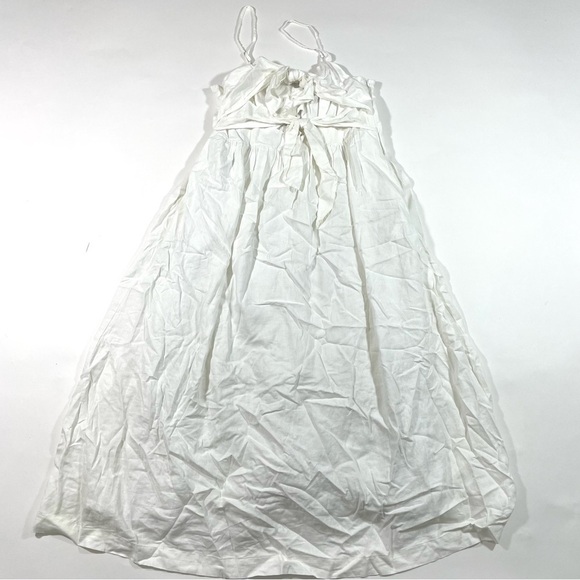 New Madewell Double-Tie Cutout Sweetheart Midi Dress - Picture 4 of 11